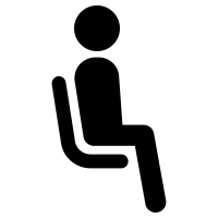 seated icon