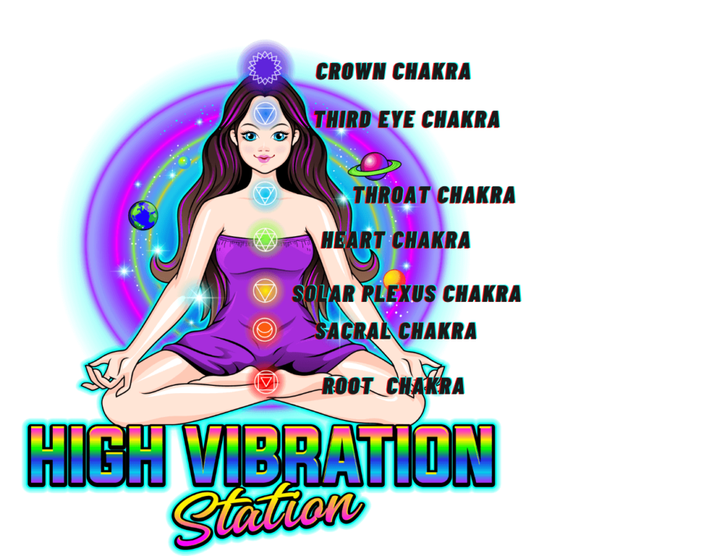 High Vibration Station Chakra Locations