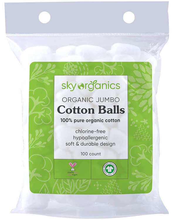 organic chlorine free cotton balls for extracting lsh from morning glory seeds