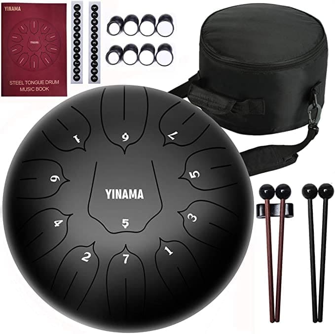 Yinama steel tongue drum on Amazon