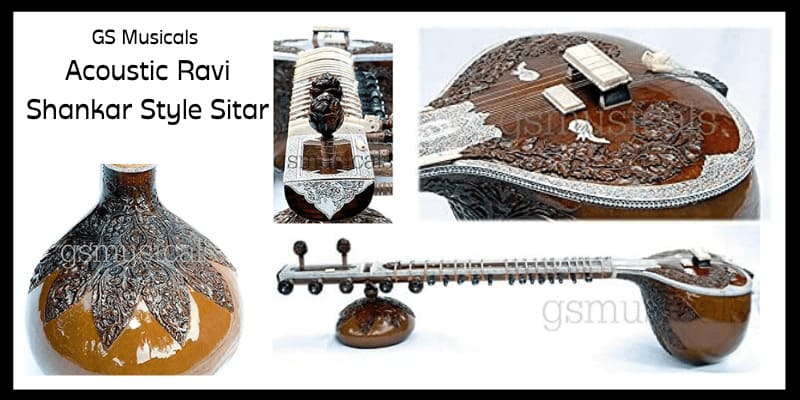 GS Musicals Acoustic Ravi Shankar Style Sitar