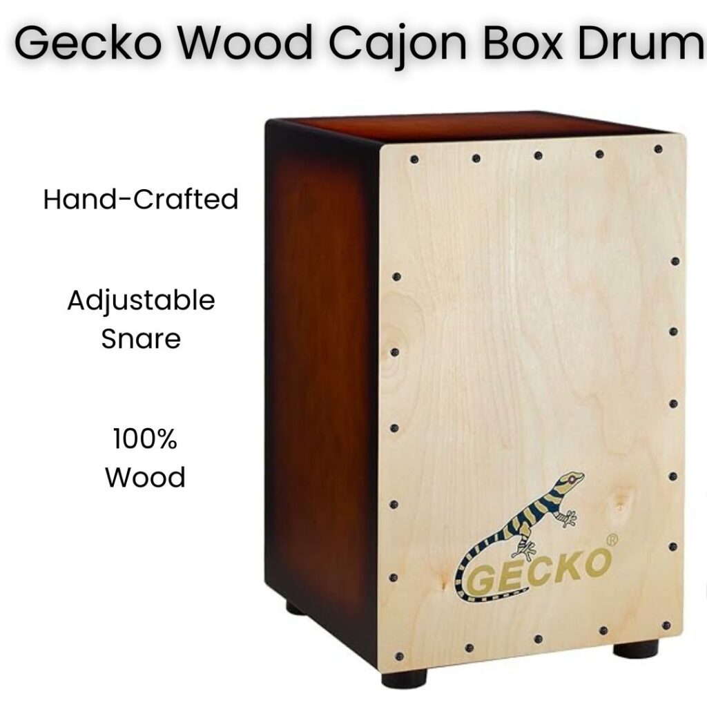 Outlet Custom Made Birch Cajon Drum with or without Adjustable Snare